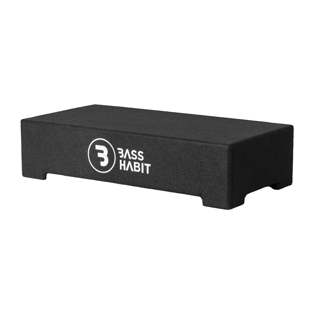 Bass Habit PL2212SR z JVC KD-X382BT, pakiet całościowy