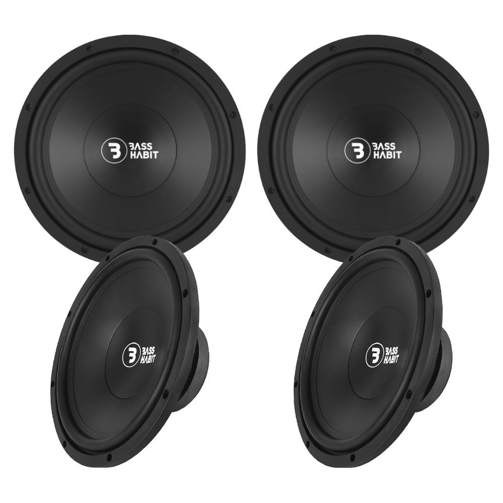 4-pack Bass Habit PL300, 12-calowy głośnik basowy