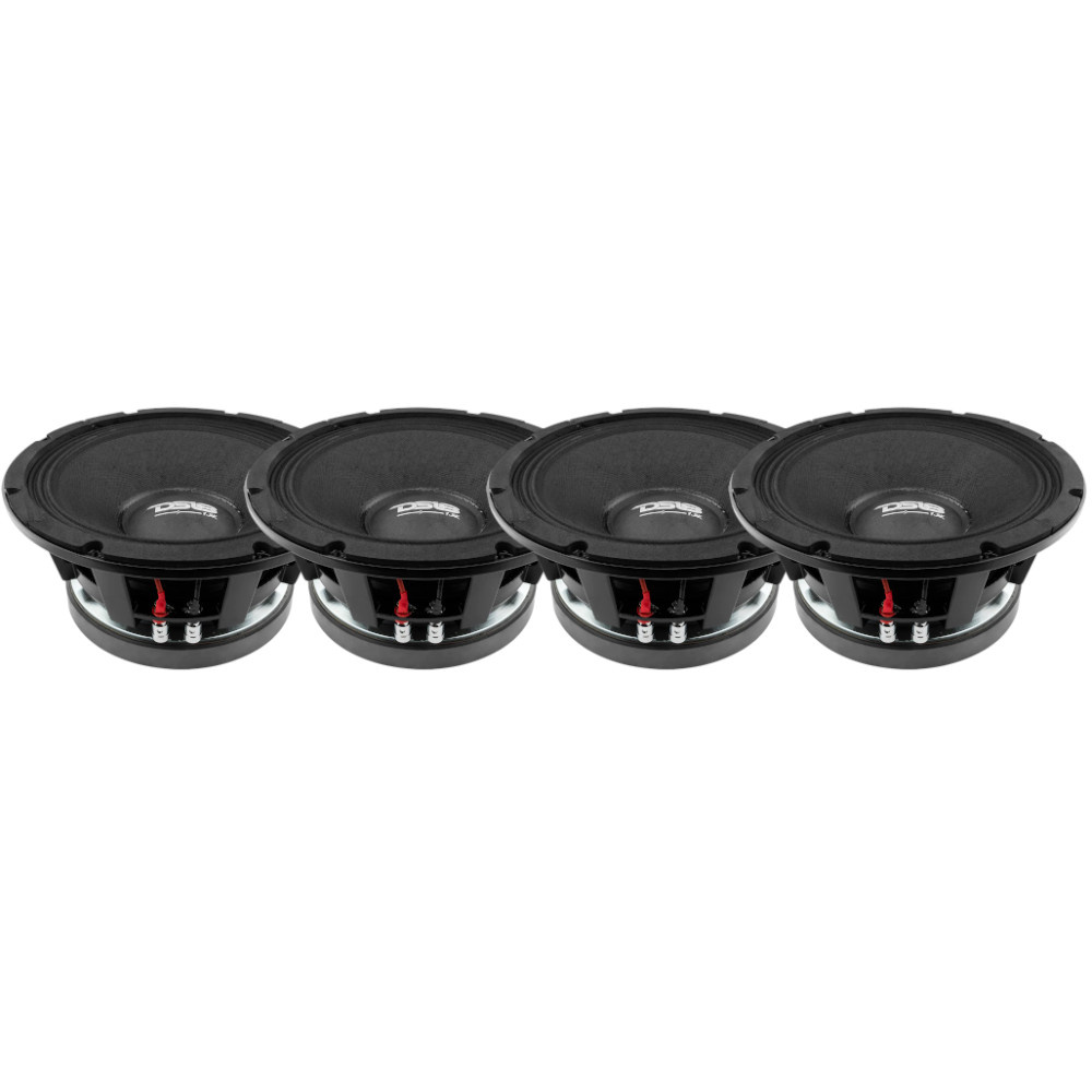 Zestaw 4 szt. DS18 Pancadão PRO-1.5KP10.4, ekstremalny midbas 10 cali
