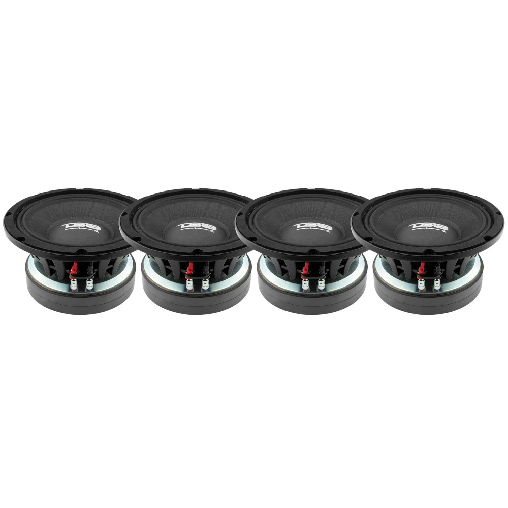 Zestaw 4 szt. DS18 Pancadão PRO-1KP8.4, ekstremalny midbas 8 cali