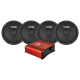 Zestaw 4 szt. DS18 PRO-GM6.4 i Bass Habit SPL ELITE 225.4DF Zestaw 4 szt. DS18 PRO-GM6.4 i Bass Habit SPL ELITE 225.4DF
