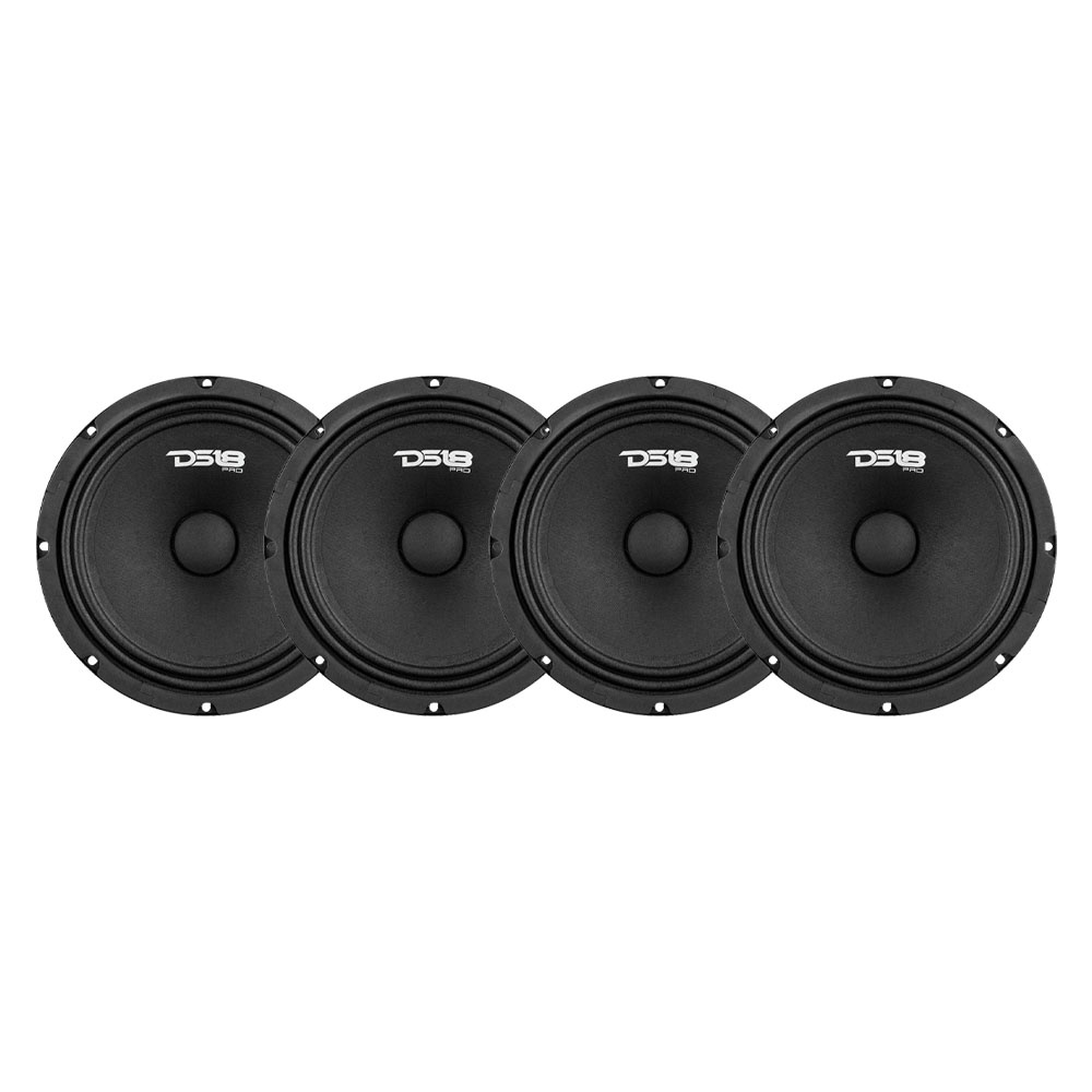 Zestaw 4 szt. DS18 PRO-GM8.4, midbas 8 cali