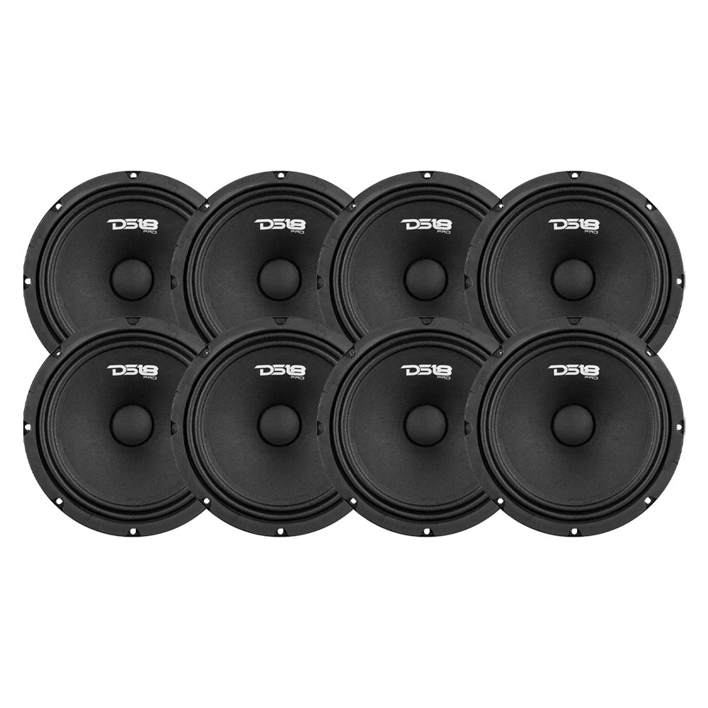 Zestaw 8 szt. DS18 PRO-GM8.4, midbas 8 cali