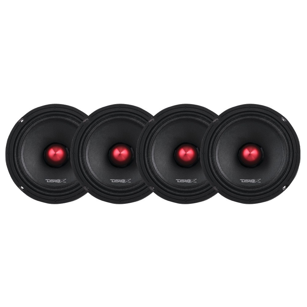 Zestaw 4 szt. DS18 PRO-X6.4BM, 6,5-calowy głośnik średnio-niskotonowy