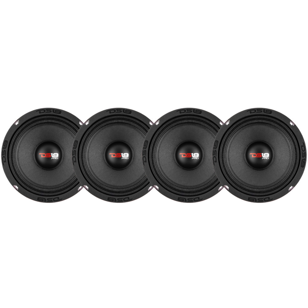 Zestaw 4 szt. DS18 PRO-X6.4M, midbas 6,5 cala