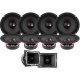 Zestaw 8 szt. DS18 PRO-X8.4M z PRO-TWX5, duży zestaw SPL Zestaw 8 szt. DS18 PRO-X8.4M z PRO-TWX5, duży zestaw SPL