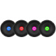 Zestaw 4 szt. DS18 PRO-X8.4RGBCAP, midbas 8 cali z oświetleniem RGB LED Zestaw 4 szt. DS18 PRO-X8.4RGBCAP, midbas 8 cali z oświetleniem RGB LED