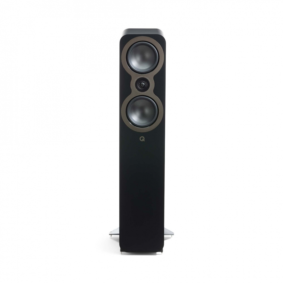 Pakiet głośników Q Acoustics 3050c 5.0 z centralnym i surround, czarny