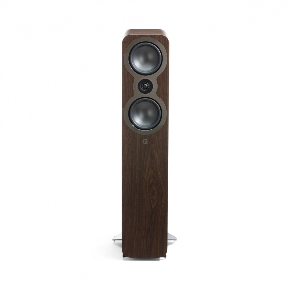 Pakiet głośników Q Acoustics 3050c 5.0 z centralnym i surround, orzech