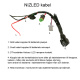 Zestaw dodatkowych świateł NIZLED 3 szt. R120DRL, 120W, z uchwytem i wiązką kablową Zestaw dodatkowych świateł NIZLED 3 szt. R120DRL, 120W, z uchwytem i wiązką kablową