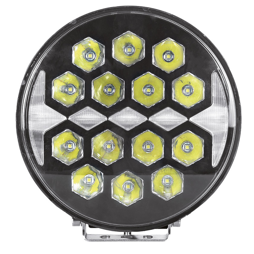 Zestaw 3 szt. NIZLED R140DRL, 9 cali / 22 cm dodatkowe światła z DRL, 140W