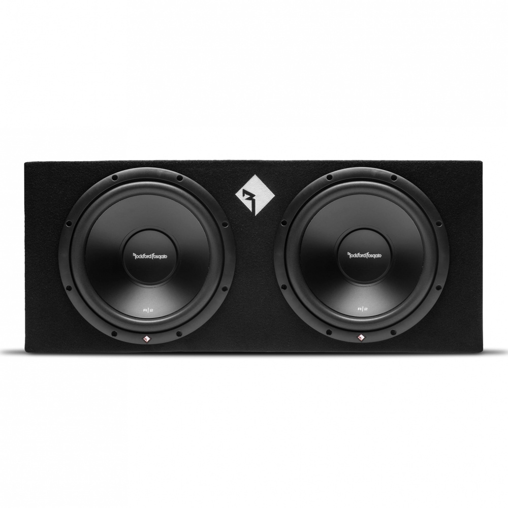 Rockford Fosgate R2-2X12 pakiet raggar z Bass Habit SPL64