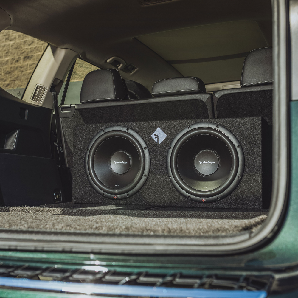 Rockford Fosgate R2-2X12 i R2-250X1, pakiet basowy