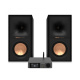 Dynavoice CA802BT i Klipsch R-50M, zestaw stereo, czarny Dynavoice CA802BT i Klipsch R-50M, zestaw stereo, czarny