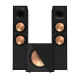 Klipsch R-800F i R-121SW, zestaw głośników 2.1, czarny Klipsch R-800F i R-121SW, zestaw głośników 2.1, czarny