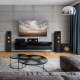 Klipsch R-800F i R-121SW, zestaw głośników 2.1, czarny Klipsch R-800F i R-121SW, zestaw głośników 2.1, czarny