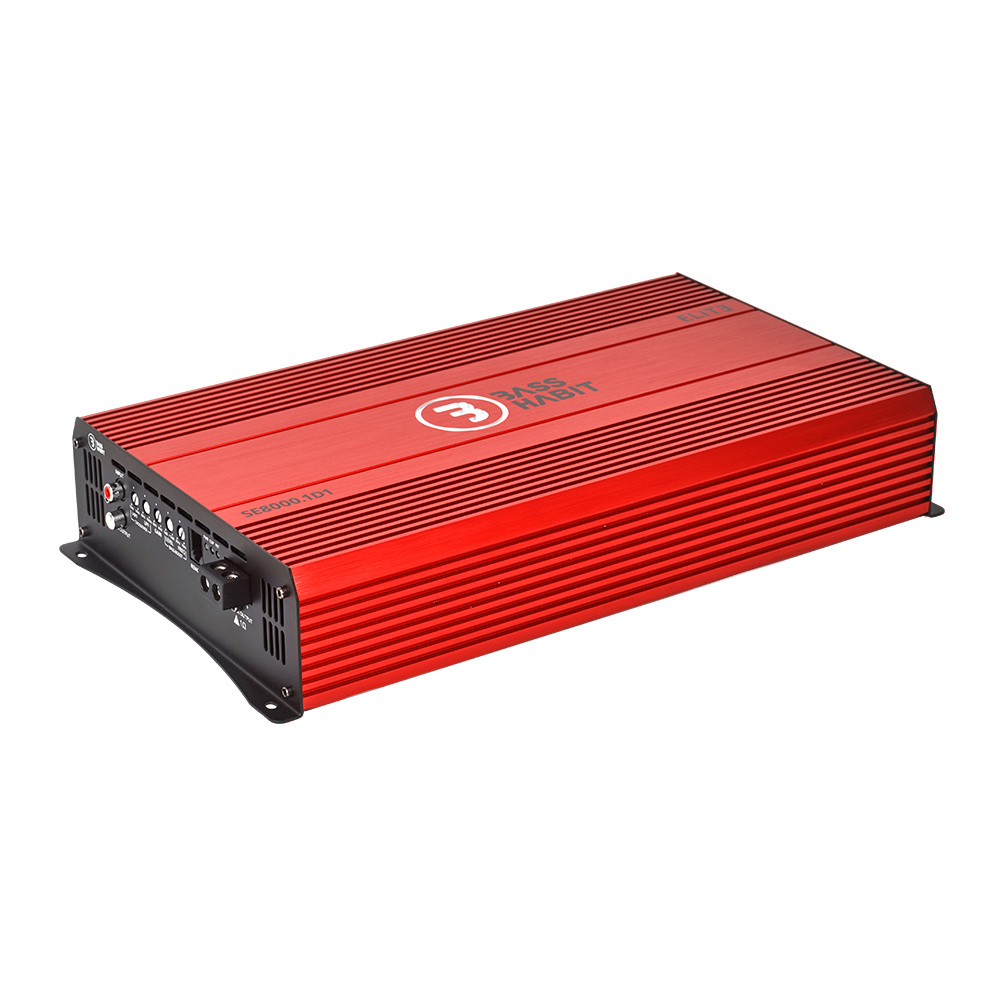 2-pak B² Audio RAGE XL 12D1 V2 z Bass Habit SE8000.1D1, zestaw basowy