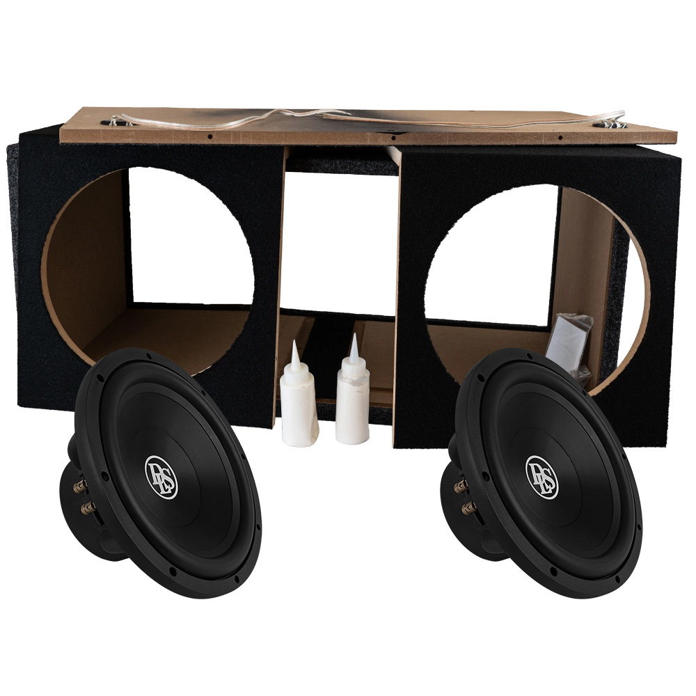 2-pack DLS Reference 2x12 cali obudowa basowa z RCW12.D2, w zestawie do samodzielnego montażu