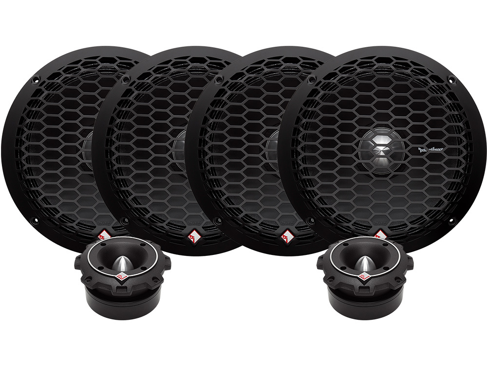 Rockford PPS4-8 i Rockford PP4-T SPL-kit, Medium
