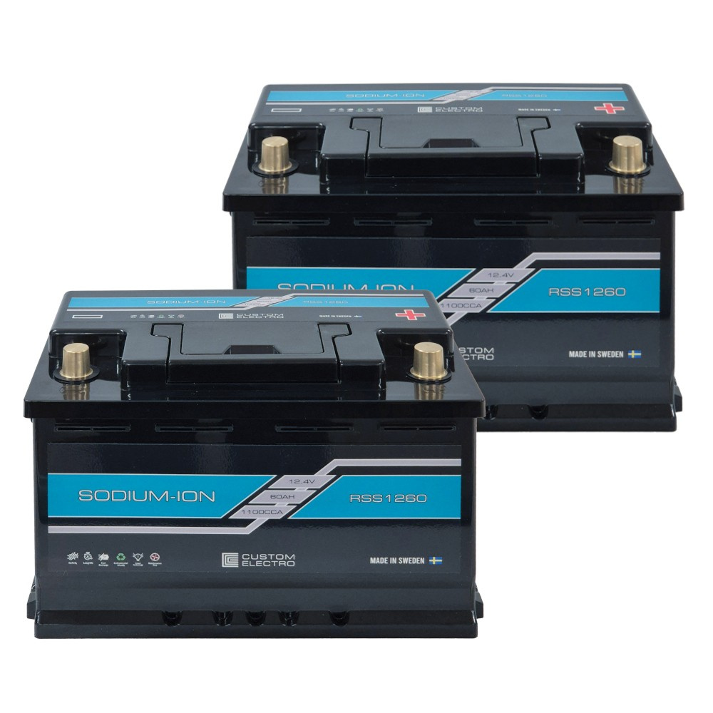 Pakiet baterii, 2-pack CustomElectro RSS v2 12-60 Sodium-Ion