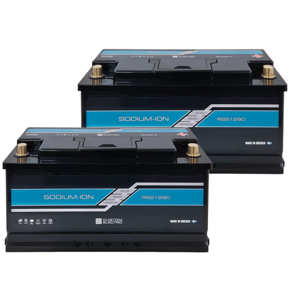 Pakiet baterii, 2-pak CustomElectro RSS v2 12-90 Sodium-Ion