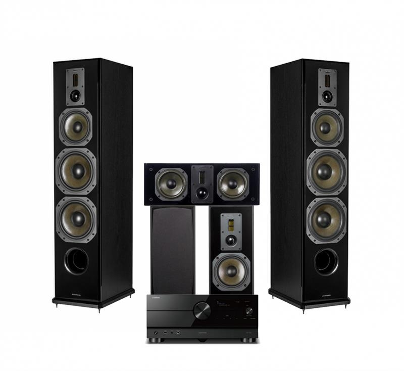 Yamaha RX-A4A z głośnikami Dynavoice Definition, zestaw kina domowego 5.1
