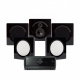 Yamaha RX-V6A i DLS Flatbox D-One, zestaw kina domowego 5.0, czarny pianinowy Yamaha RX-V6A i DLS Flatbox D-One, zestaw kina domowego 5.0, czarny pianinowy