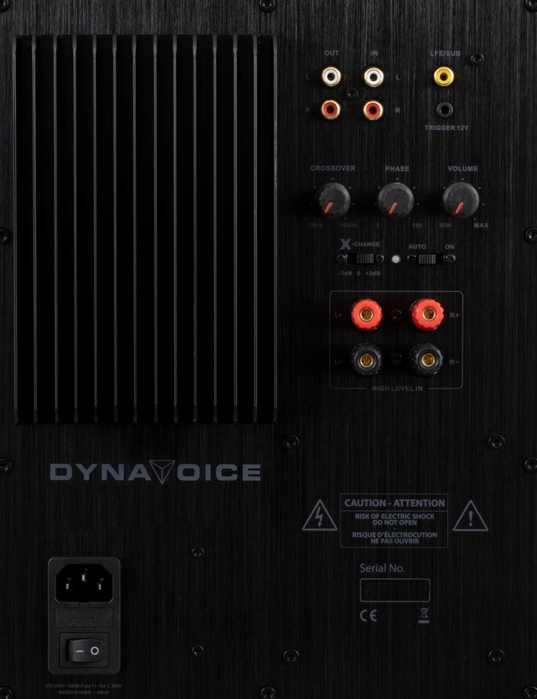 Yamaha RX-V6A i Dynavoice Challenger M-105 EX v.4 Facet zestaw kina domowego 5.1, czarny