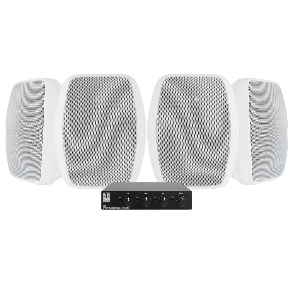 2 pary System One OD570 i przełącznik głośników System One SC4B
