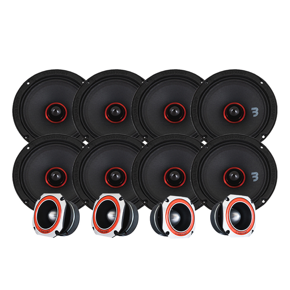 Bass Habit SPL Elite SE165M & SE45T pakiet SPL, duży