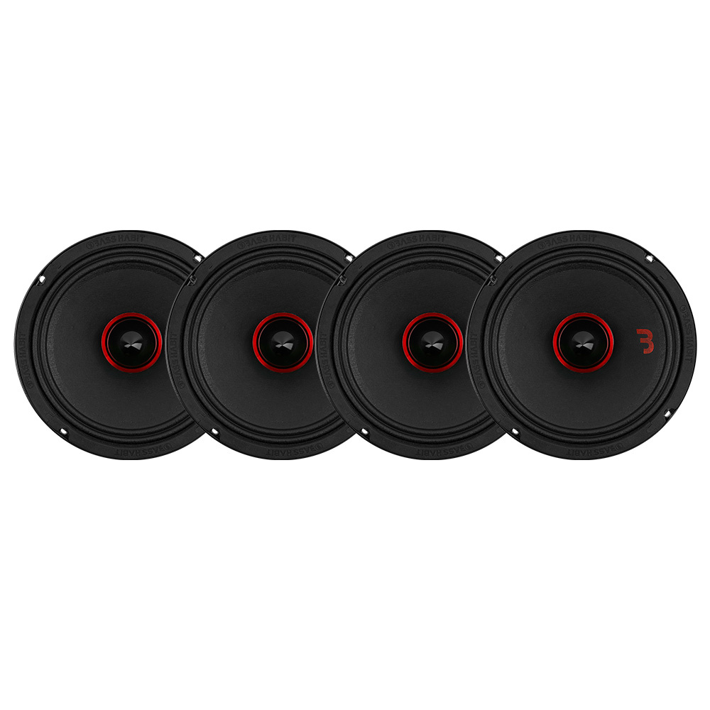 4-pak Bass Habit SPL Elite SE2200M, brutalny 8