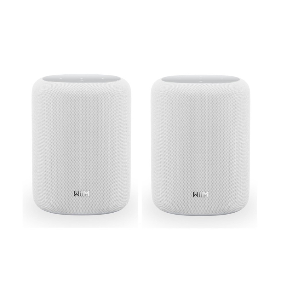 2-pak inteligentnych głośników WiiM Sound Lite, biały
