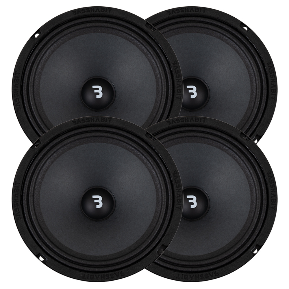 4-pak Bass Habit Play SP200M, 8-calowy midbass