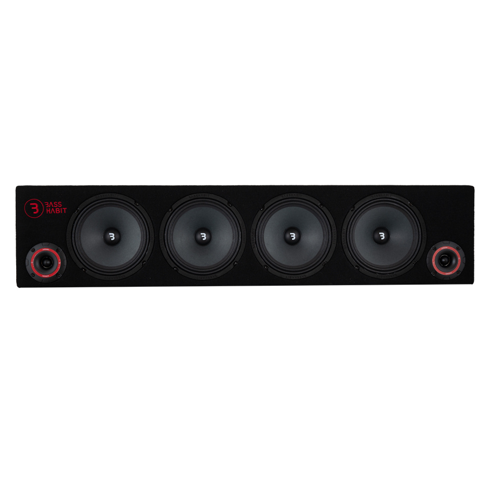 Bass Habit Play SPL84 i GAS MAD A2-85.2, raggarpaket