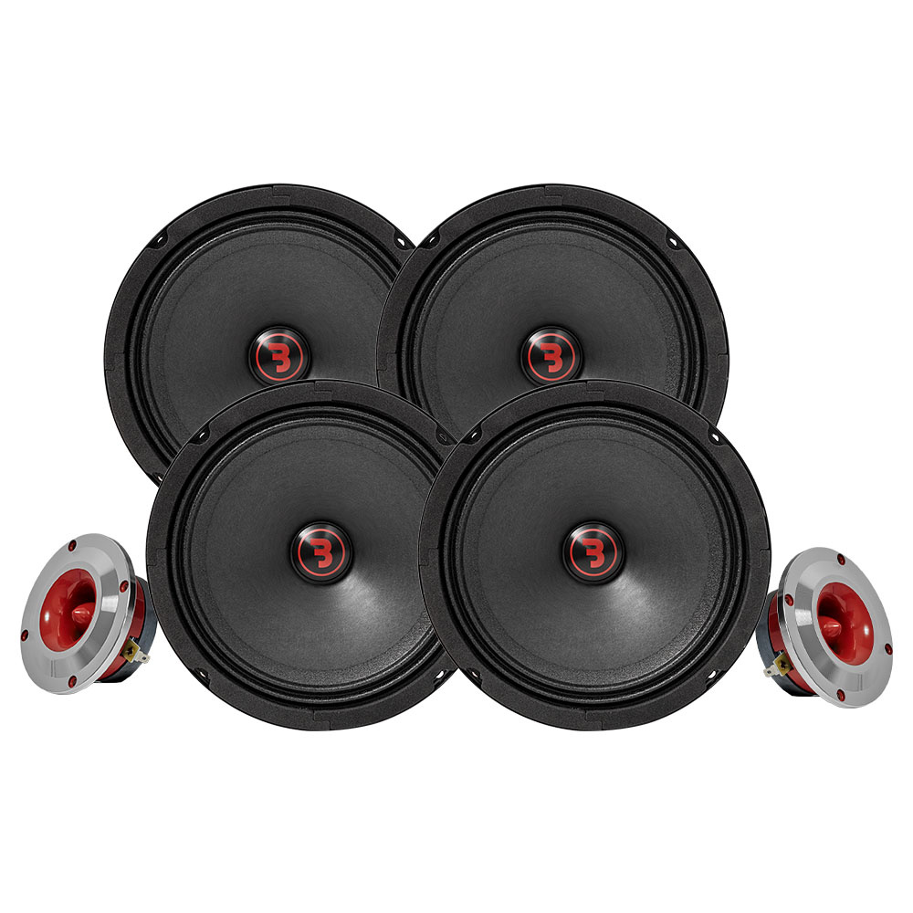 Bass Habit Rebel SR165M z SR25T, pakiet SPL średni