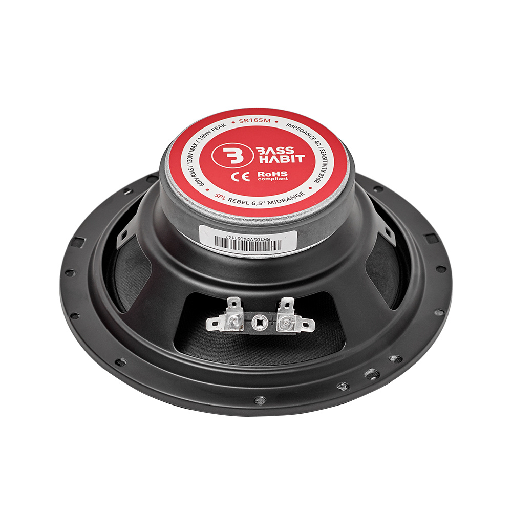 Bass Habit Rebel SR165M z SR25T, pakiet SPL średni