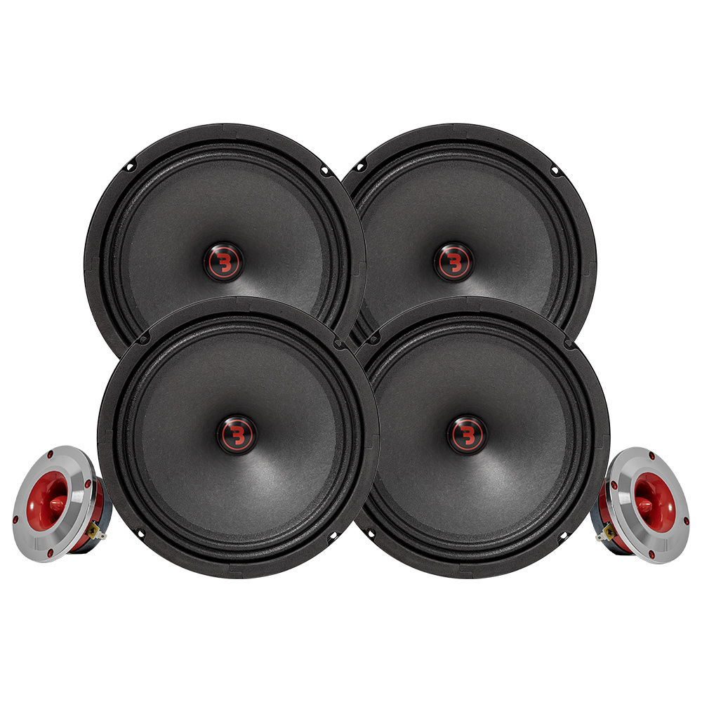 Bass Habit Rebel SR200M z SR25T, pakiet SPL średni