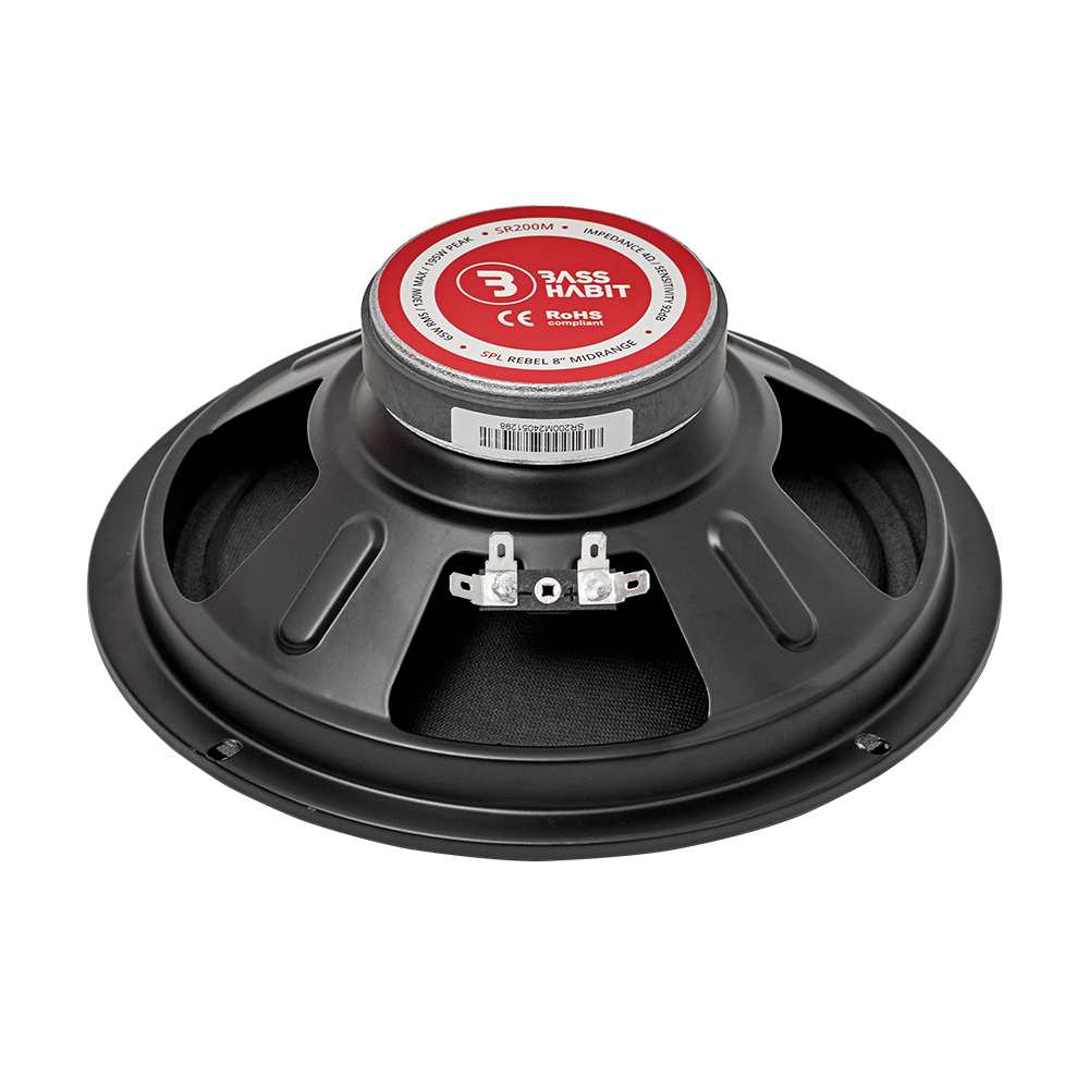 Bass Habit Rebel SR200M z SR25T, pakiet SPL średni