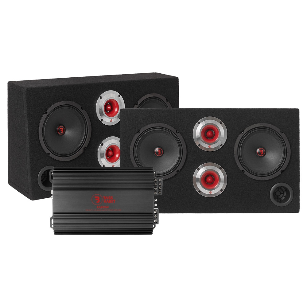 2-pak Bass Habit SRE62 z RA800W