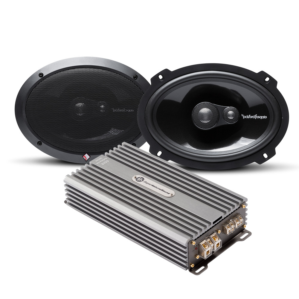 Rockford Fosgate Power 6x9 cali i DLS Reference CCi-2, zestaw głośników