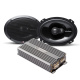 Rockford Fosgate Power 6x9 cali i DLS Reference CCi-2, zestaw głośników Rockford Fosgate Power 6x9 cali i DLS Reference CCi-2, zestaw głośników