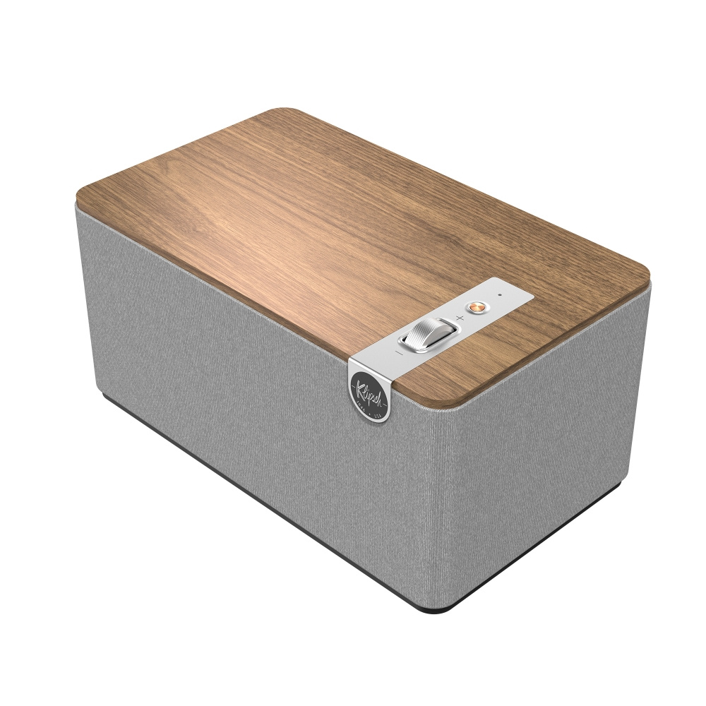 2-pak głośników Bluetooth Klipsch The Three Plus, orzech