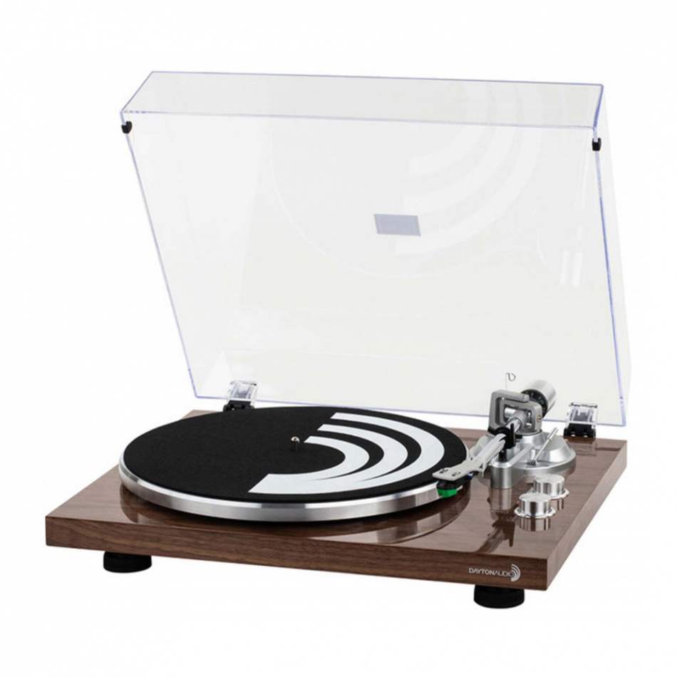 Dayton Audio TT-1BTB z Klipsch R-50PM, pakiet winylowy