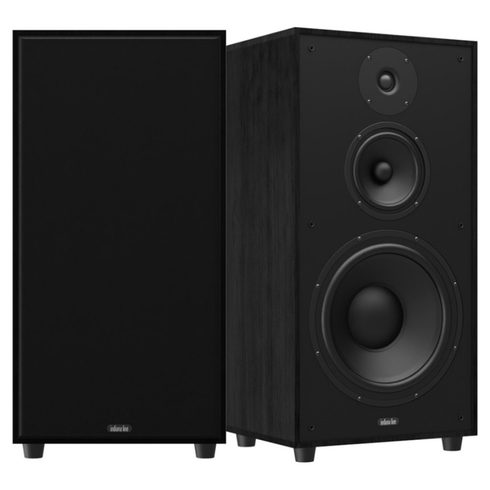 Yamaha A-S501 II z Indiana Line Utah 5, zestaw stereo 2.0 w kolorze czarnym