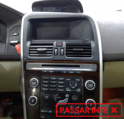 Zestaw instalacyjny Volvo XC60 2008-2017 & JVC KW-M785DBW, High Performance