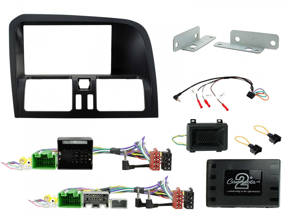 Zestaw instalacyjny Volvo XC60 2008-2017 & JVC KW-M785DBW, High Performance