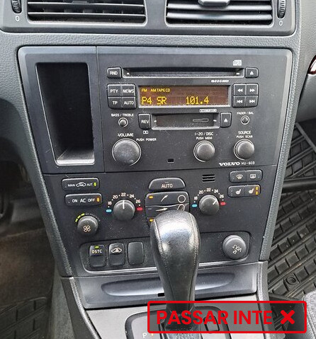 Pakiet instalacyjny Volvo V70/S60 2005-2007 & GAS MAD M230-BTN