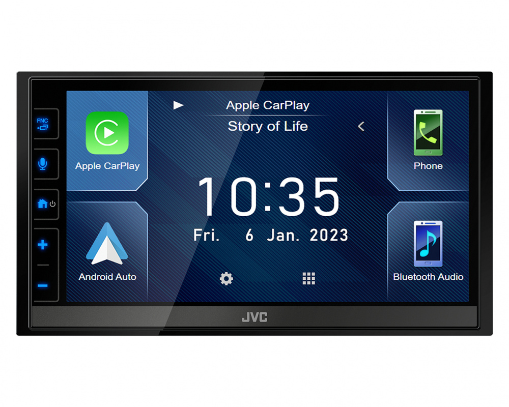 Pakiet instalacyjny Volkswagen 2-DIN & JVC KW-M785DBW