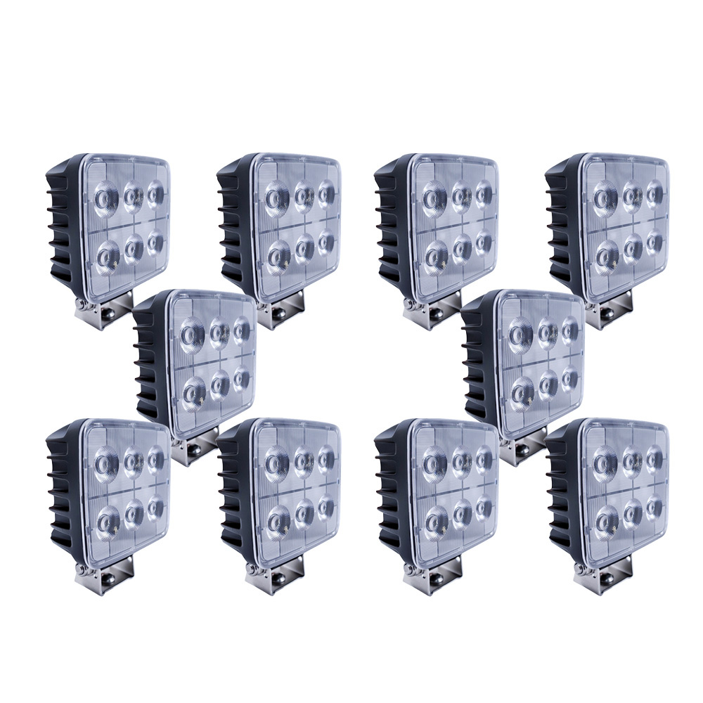 10-pak NIZLED W36RF, światło cofania/robocze, 36W, pakiet świateł roboczych