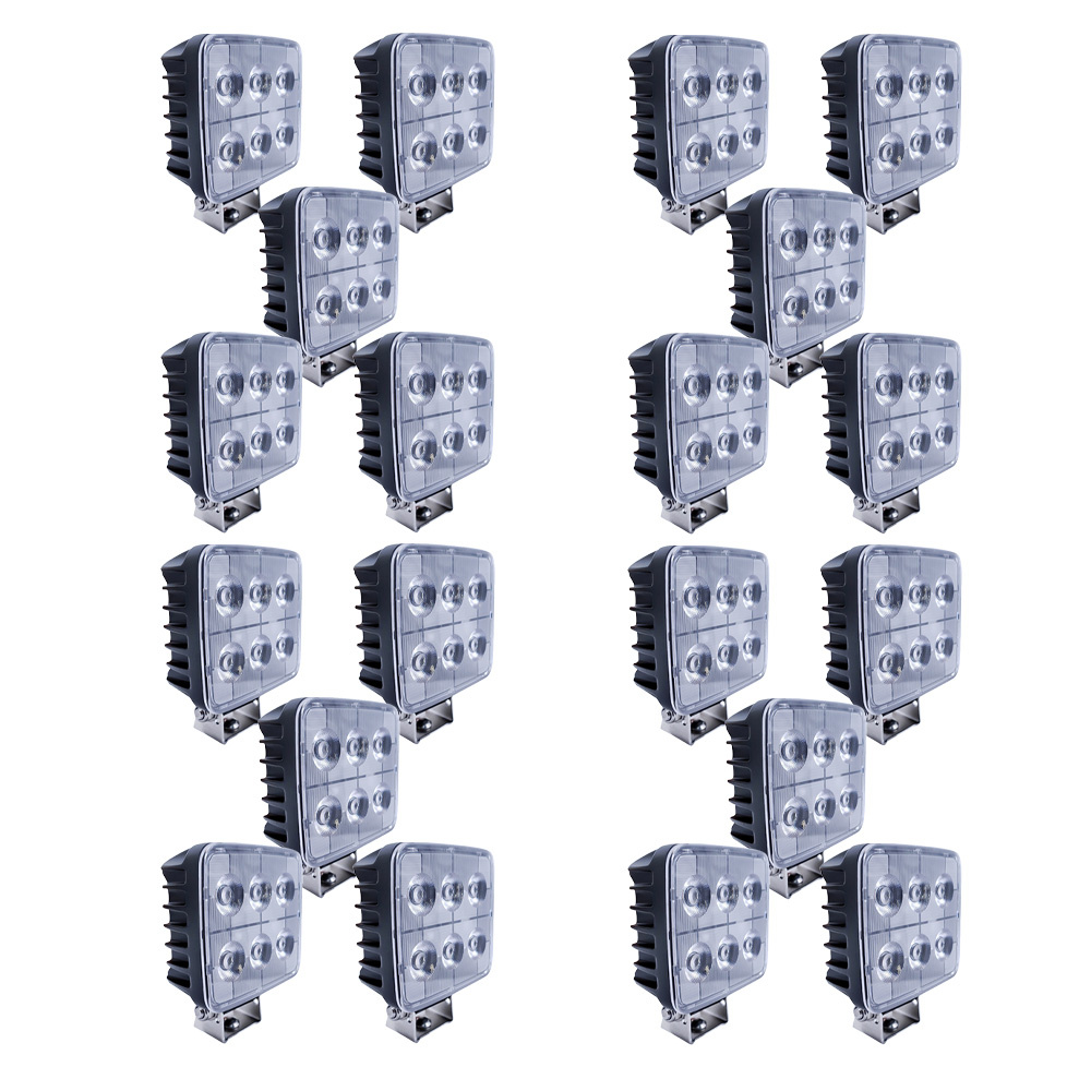 20-pak NIZLED W36RF, światło cofania/robocze, 36W, pakiet świateł roboczych
